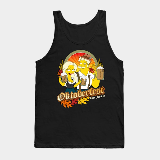 Oktoberfest Beer Festival Tank Top by Teesbyhugo